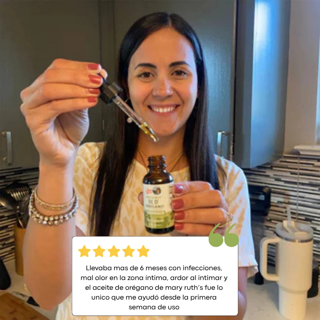 Aceite de orégano orgánico | Mary Ruth's