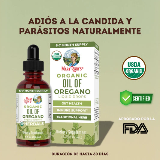 Aceite de orégano orgánico | Mary Ruth's